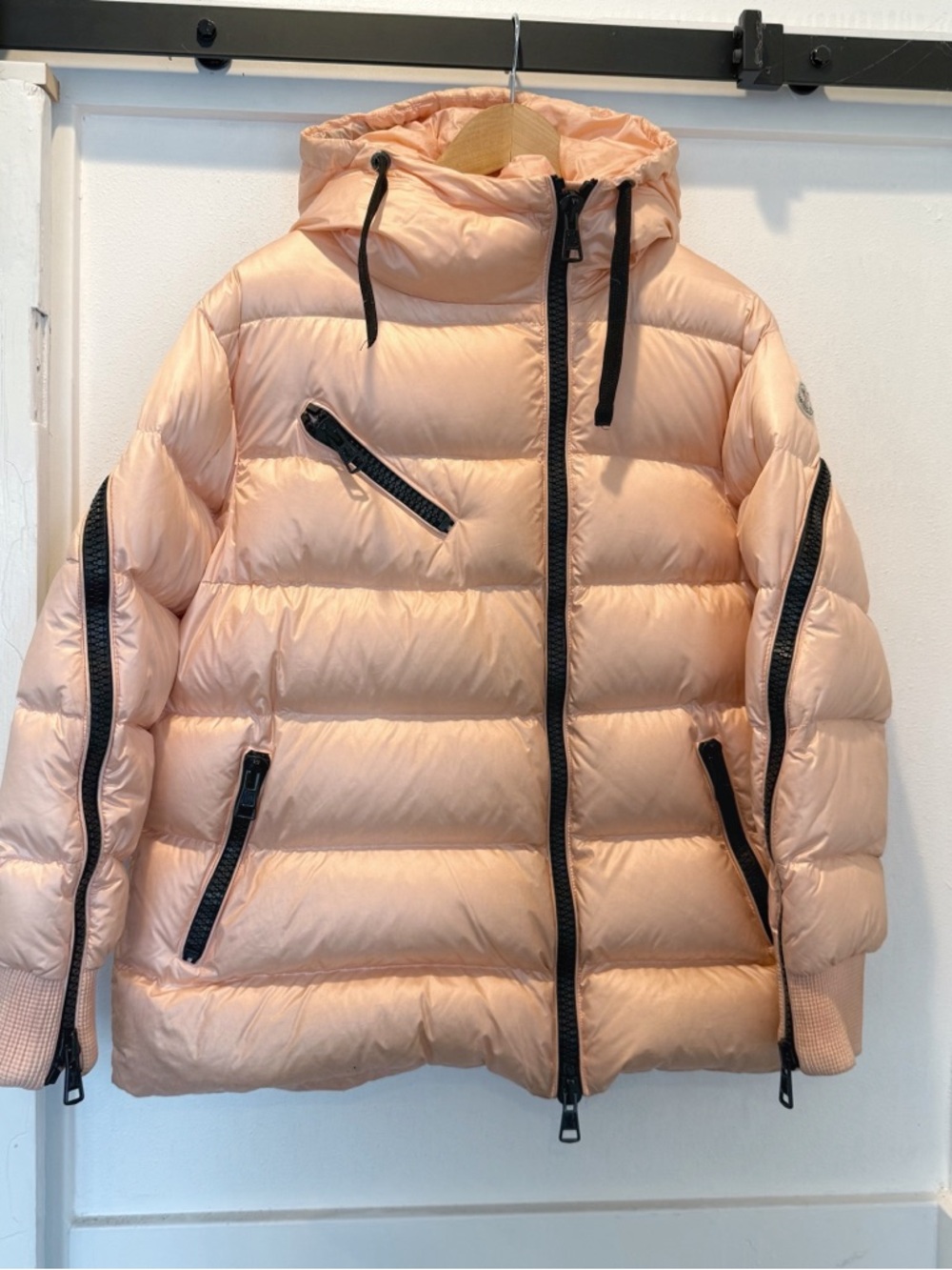 Moncler Pink Liriope Puffer Down Jacket